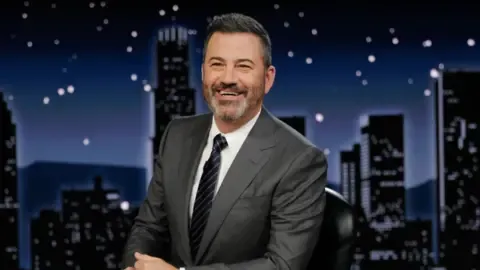 Late-night host Jimmy Kimmel temporarily taken off broadcast due to controversial comments concerning right-wing commentator Charlie Kirk